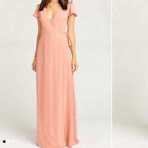 Show me your mumu wrap dress noelle flutter maxi